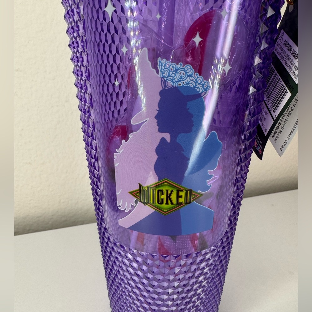 Wicked for Good Changed for Good Purple Tumbler NWT & Candy - Picture 4 of 6